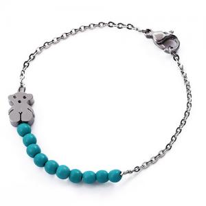 China Stainless Steel Chain Bracelet , Handmade Jewelry Ladies Chain Bracelet supplier