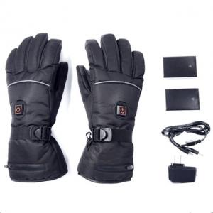 China Anti Slip Thermal Heat Gloves  PU Leather Composite Fiber Heating Element supplier