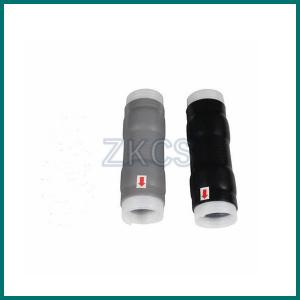 Light Grey / Black Silicone Cold Shrink Tube Good Mechanical Insulation
