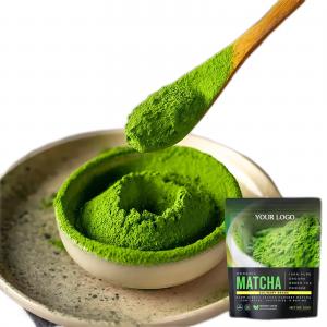 Private Label 100g Green Matcha Tea Powder For Restaurant