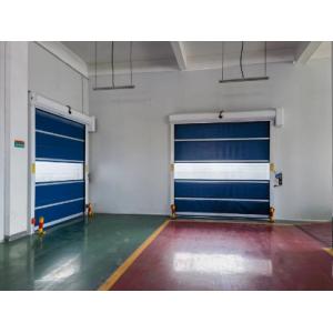 China Roll Up Industrial Fast Door Anti Deformation Tear Resistance 900N / 800N wholesale