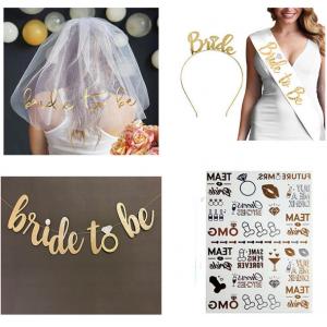 China The new single party outfit, the wedding party carnival ball gown, the shoulder lead gold set 5 sets to buy. double-laye supplier