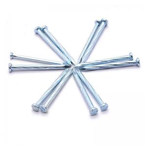 Construction Galvanized Twist Nails Twisted Shank Steel Nails