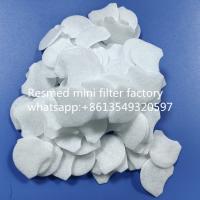 China Efficient Air Purification Bacterial Filter Paper Diameter 50mm Pore Size 0.5-2.5μM on sale