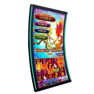 UHD 43 Inch C Type IPS Black Curved LCD Touch Screen For Slot Machine Gaming Screen