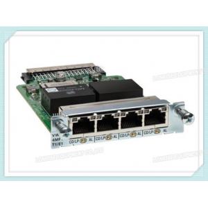 China Cisco VWIC3-4MFT-T1/E1 Network Module Voice / WAN Interface Card For ISR Router supplier