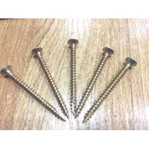 China Double Csk Head Pozi Chipboard Screws Saw Thread For Wood Construsction supplier
