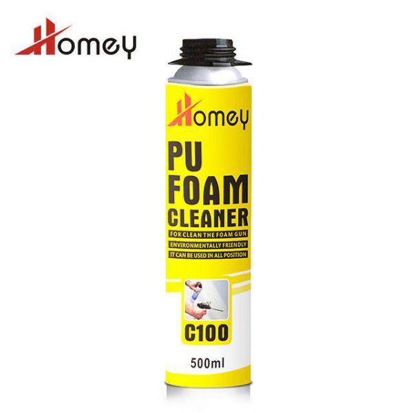 Cleaner Multi Purpose PU Foam Sealant For Removing Uncured / Polyurethane Foam