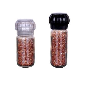 China Manual Spice Grinder 72.5g 360ml Plastic PET Jar wholesale
