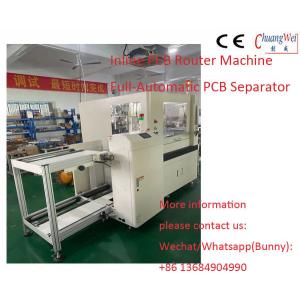 China PCB Depaneling Router Machines with CCD Camera Alignment & CNC Programming Optional Inline or Offline supplier