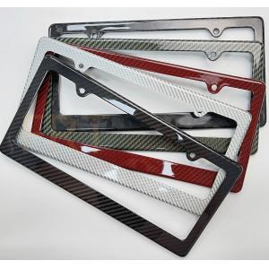 3K Twill Carbon Fiber Car Carbon Fiber License Plate Holder Carbon Fiber Number Plate