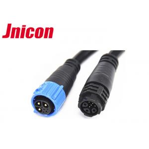 China Push Locking Multi Pin Connectors Waterproof , Male Female Watertight Electrical Connectors supplier