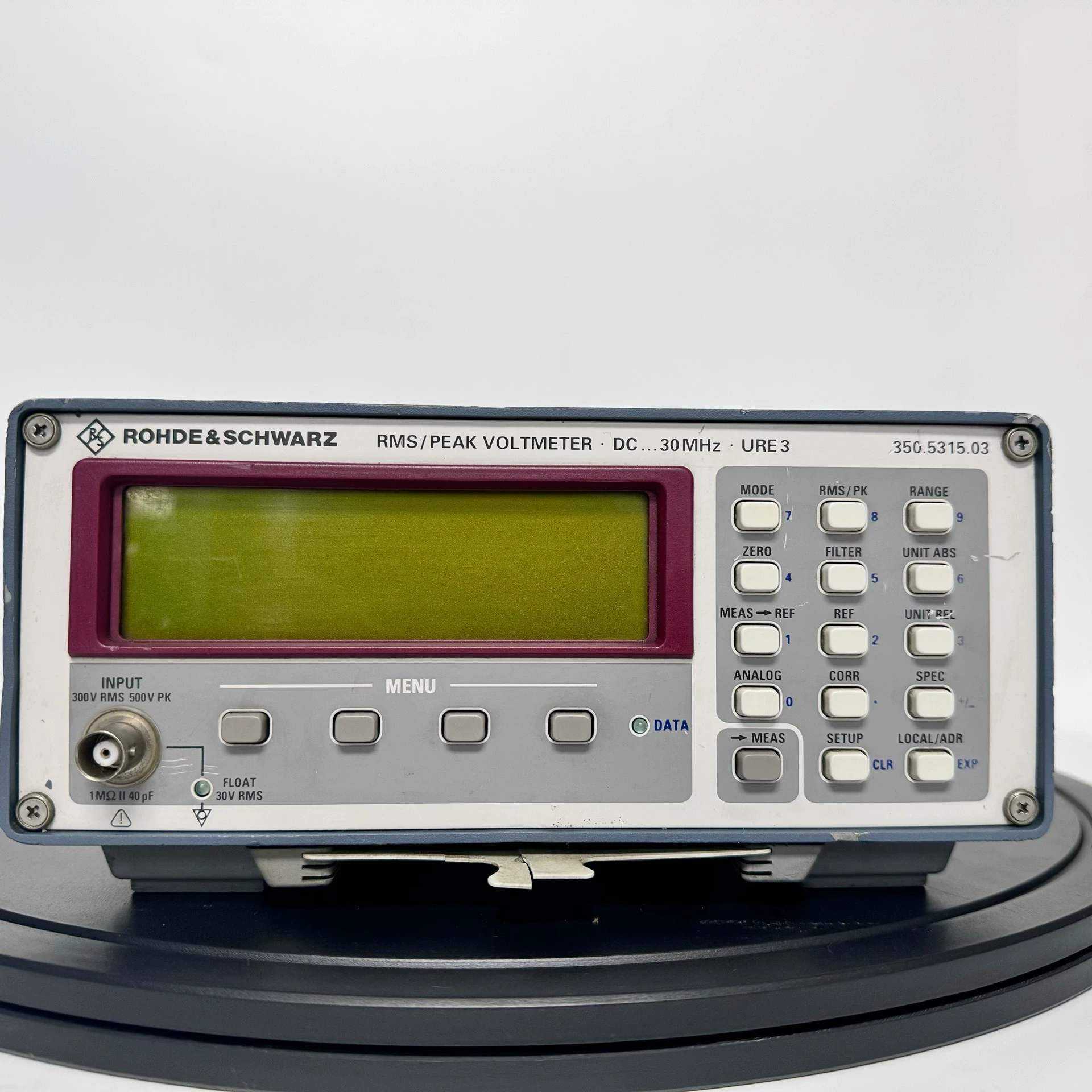 China 30 MHz High Accuracy RMS/Peak Voltmeter RF Power Meter Rohde & Schwarz R&S URE3 on sale