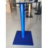 China Colorful Stainless Steel Table Legs Round Base Commercial Furniture Gloden Color wholesale