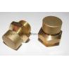 NPT / BSP male thread natural brass breather vent plugs,air released plugs