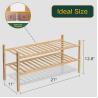 Three-layer Multifunctional Bamboo Shoe Rack The Ultimate Closet Storage Solution