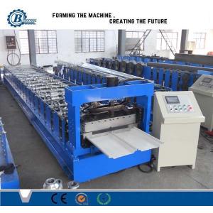 China Color Metal Standing Seam Roofing Machine For Wall Panel / Roofing Sheet supplier