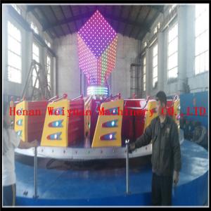 China Popular Colorful  Kids Amusement Park Games Equipment Ballerina Rides  Fiberglass 24seats Kiddie Hully Gully supplier