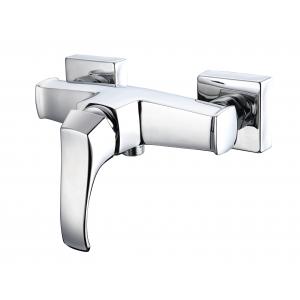 China OEM Polished One Handle Shower Mixer Faucet High Temperature Resistant supplier
