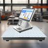China Customized Support 15.6inch Smart Ground Scale Platform with IoT LCD Display Touch Screen and Thermal Printing Receipt Label wholesale
