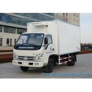 China Right Hand Drive Small 4 ton Refrigerator Van Truck FOTON - FORLAND 4x2 supplier