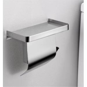 Waterproof Wall Mounted Toilet Paper Holder , 304 Stainless Steel Toilet Tissue Dispenser