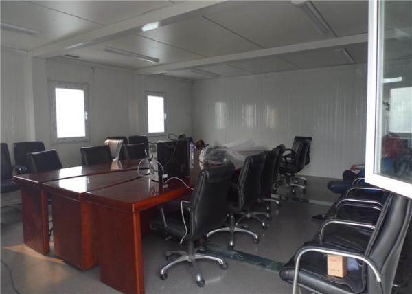 Galvanized Steel 20 Feet Modular Prefab Container House For Factory Office
