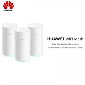 Huawei WiFi Mesh Routers 3 Pack WS5800 Tap NFC-Enabled Android Devices 5GHz Signal
