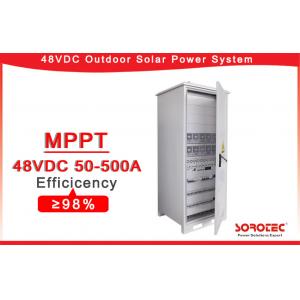 China 50A Hybrid Off Grid Solar Power System 48V DC Power Supply for Emergency Lighting,Remote Monitoring supplier