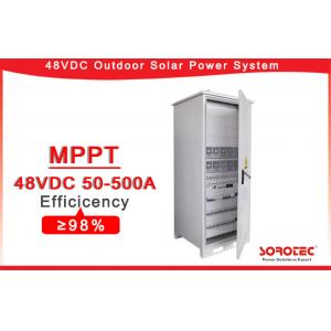 China Advanced MPPT AC to DC 48v 50a power supply High Converting Efficiency,With remote monitoring system operation supplier