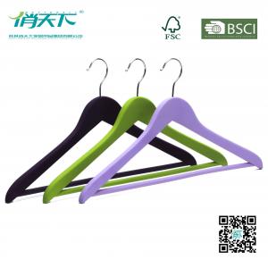 Betterall Wholesale Normal Colorful Clothes Hanger, Wooden Shirt Hanger