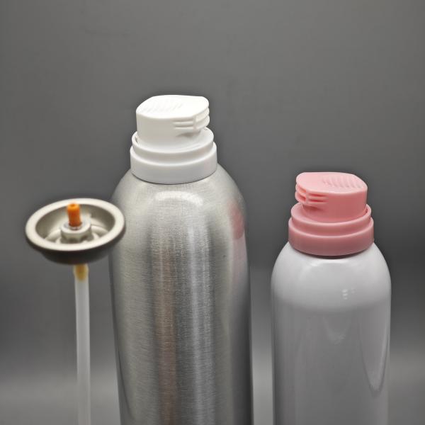 Shaving foam valve for home users with easy-press operation and universal compatibility​