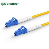 China LC UPC to LC UPC Simplex Single Mode Patch Cord OS2 LSZH on sale