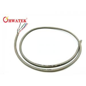 Copper Wire Braid Shielded Cat5E Lan Cable , Cat5E SFTP Cable PE Insulation