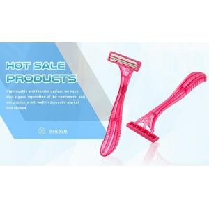 China Biodegradable Good Max Razor Non - Slip Handle With Rubber For A Better Grip supplier
