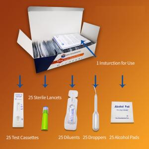 China 25p/Box Antigen Rapid Test Cassettes supplier