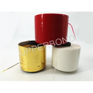 China Heat Sensitive Tear Tape Bag Sealing Cigarette Packaging Materials 5000 M - 10000 M supplier