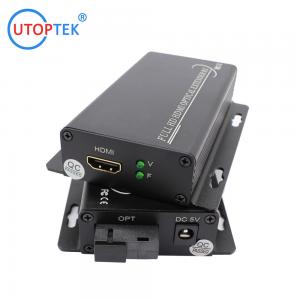 China mini HD 1080P HDMI optical extender video fiber transmitter and receiver HDMI video to fiber converter supplier