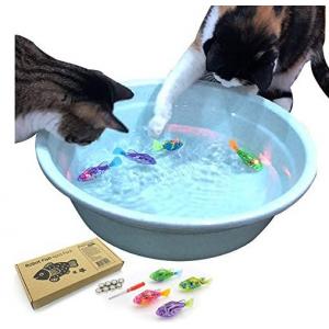 China Best led Light Cat Interactive Swimming Fish Toy For Cats supplier