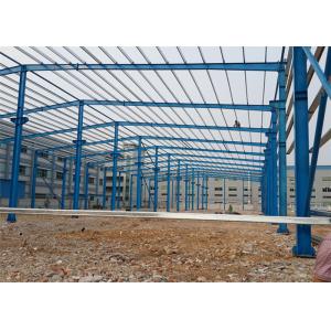 China manufacturer workshop structure, wind-resistant large-span steel structure workshop