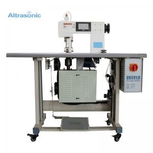 China 20kHz Ultrasonic Lace Machine For Fabric Making Frequency Tuning Method supplier