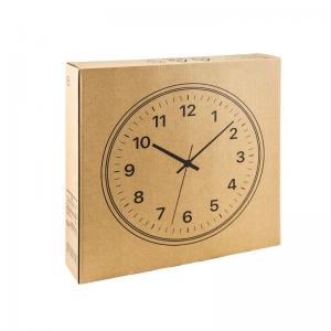 Degradable Clock design Kraft Corrugated Mailers Packaging Box