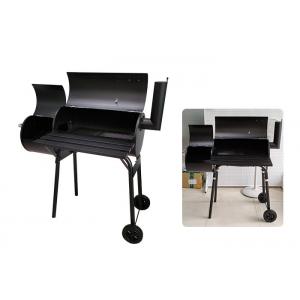 Black Portable Bbq Grill Products , Charcoal Barbecue Stove For Gathering Party