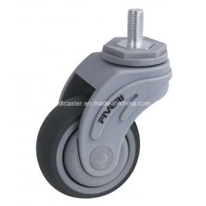 Industrial Equipment Fiveri K5404-736 4" 135kg TPR Swivel Caster with 100mm Diameter