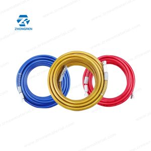 China 1/4 in Airless Paint Sprayer Hose Available in Custom Color Sizes Thermoplastic Hose for Spraying wholesale