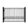China House Gates Design Garden Black Iron Fence Panels , Outdoor Metal Fence wholesale