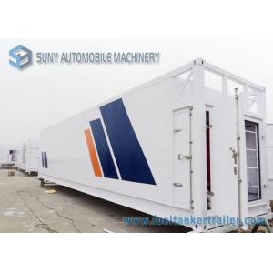 China 64000 L Mobile Refuel Station Container Oil Tank Trailer 40HQ Oil Storage Tank Container supplier