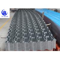 China Synthetic Resin Pvc Sheet For Roofing Corrugated Or Trapezoidal Double Roman Roof Tiles on sale