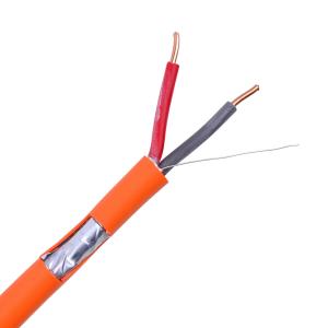 China 5000000000 Bare Copper Wire 2 Core 1x2x0.5 mm2 Unshielded/Shielded Fire Alarm Cable supplier