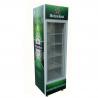 235L Supermarket Equipment Beverage Display Cooler Energy Drink Showcase Fridge